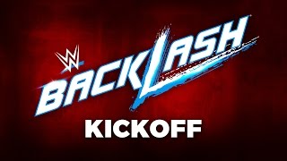 WWE Backlash Kickoff May 21 2017 [upl. by Steffie]