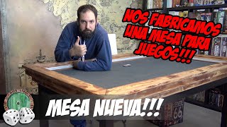 VLOG  COMO HACER UNA MESA PARA JUEGOS [upl. by Laved]