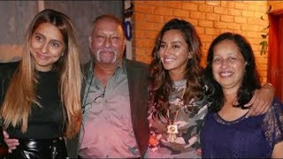 Shibani Dandekar Family Photos  Father Mother Sister [upl. by Anoerb]