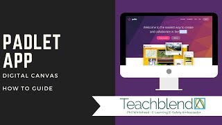 Padlet App Guide [upl. by Nuhsar124]