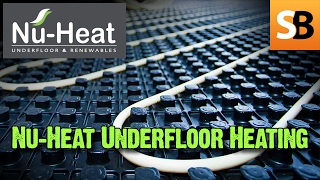 NuHeat Underfloor Heating System Installation [upl. by Allerie]