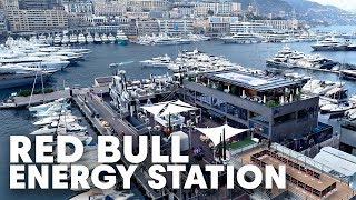 Constructing a floating building in 32 HOURS  Red Bull F1 Energy Station [upl. by Hermy]