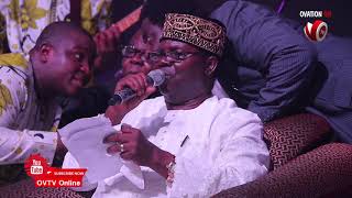 Ebenezer Obey thrills guest at Okoyas 80th Birthday [upl. by Anivad]