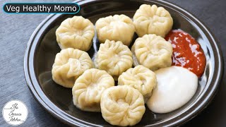 No Maida No Atta Healthy amp Tasty Veg Momo Recipe  Better Than Street Momo  The Terrace Kitchen [upl. by Alisan]