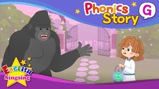 Phonics Story G  English Story  Educational video for Kids [upl. by Morry]