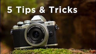 Olympus OMD EM10 Mk II  5 Tips and Tricks [upl. by Philan]