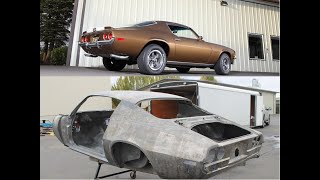 1970 Z28 Camaros one year restoration in 40 minutes MetalWorks step by step camaro stock build [upl. by Fin]