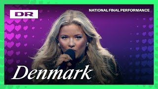 Sissal  Hallucination  Denmark 🇩🇰  National Final Performance  Eurovision2025 [upl. by Ornas]