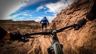 These are the EASY trails  Mountain Biking Southern Utah on Dead Ringer and Bearclaw Poppy [upl. by Jefferson]