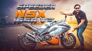 Speeder NSX 165R Version 3  Short Ride Review  Team BikeBD [upl. by Rimahs]