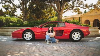 Ferrari Testarossa  Test drive and Review of an 80s icon [upl. by Travis]