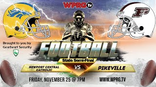 KHSAA State Football SemiFinal  Newport Central Catholic vs Pikeville November 25 2022 [upl. by Imat487]