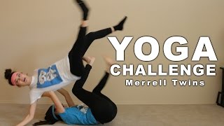 YOGA CHALLENGE  Merrell Twins [upl. by Ramas]