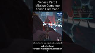 Genesis Part 1 Mission Complete Admin Command  Ark shorts  Ark Survival Evolved [upl. by Htnicayh104]