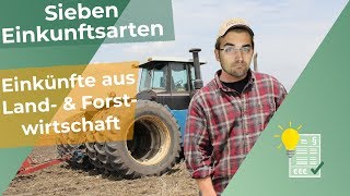 Einkünfte aus Land amp Forstwirtschaft  Was du wissen musst [upl. by Oiramal]