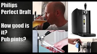 How good is the Philips Perfect Draft machine  Pub beer at home Big Bald Review [upl. by Arther661]