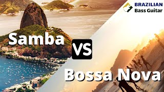 Samba vs Bossa Nova on Bass  Learn the Difference [upl. by Naeloj659]