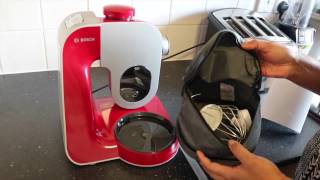 Bosch MUM58720GB CreationLine Kitchen Machine Review [upl. by Born]