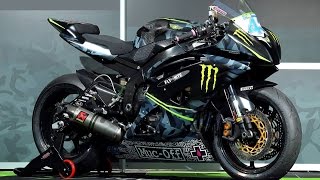 Exhaust Sound Yamaha R6 2 Toce Akrapovic Yoshimura GP [upl. by Kara-Lynn]