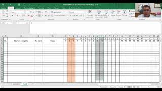 COMO CREAR HORARIOS DE TRABAJO DESDE EXCEL [upl. by Kehr794]