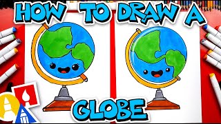 How To Draw A Globe [upl. by Anastatius326]