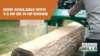 Woodland Mills HM126 Portable Sawmill [upl. by Laaspere]