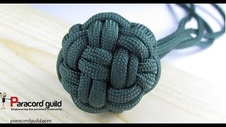 How to tie a globe knot [upl. by Aihsoj]