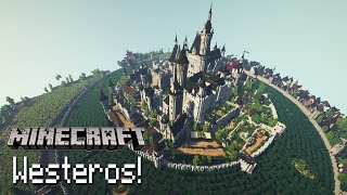 Minecraft Westeros  High Garden [upl. by Ytteb275]