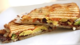 Avocado Panini Recipe [upl. by Kerby]