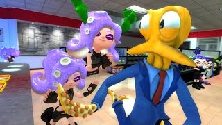 Octoling Handsome Catch Splatoon x Octodad GMOD [upl. by Echikson352]