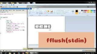 fflush  getchar  Programming in C [upl. by Adnileb]
