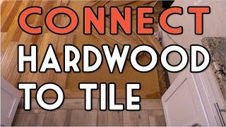 Hardwood to Tile Flooring Transition  Full [upl. by Powe]