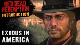 Red Dead Redemption  Intro amp Mission 1  Exodus in America Xbox One [upl. by Tahpos]