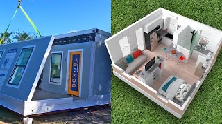 Check out this FOLDABLE 50K tiny house 🏠 [upl. by Ahsasal]