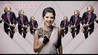 Selena Gomez  Naturally Official Music Video with lyrics [upl. by Ociral]