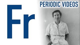 Francium  Periodic Table of Videos [upl. by Yarrum]