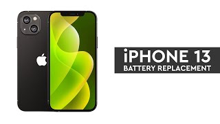 IPHONE 13  BATTERY REPLACEMENT [upl. by Seaman974]