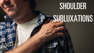 Shoulder subluxation [upl. by Lleder]