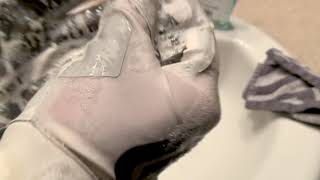 Washing ANY Football Glove and restoring grip  How to wash gripboost gloves [upl. by Odraode727]