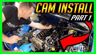 59L Magnum V8 Comp Cams Camshaft INSTALL  PART 1 [upl. by Regine]