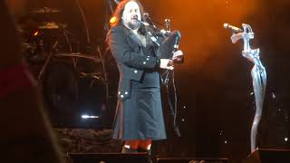 20190731  KORN  JONATHAN DAVIS BAGPIPE INTRO TO SHOOT AND LADDERS  JIFFY LUBE LIVE [upl. by Anyrtak]