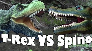 TREX VS SPINOSAURUS Dino Duels Ep 3 [upl. by Koerlin]