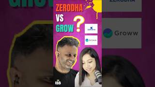 Grow vs Zerodha Which Trading App Reigns Supreme Expert Comparison  Icons Behind Brands [upl. by Naud]