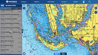 Navionics Auto Routing HowTo Video [upl. by Eerac]