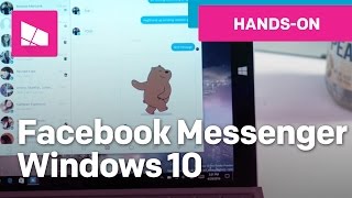 Facebook Messenger on Windows 10 [upl. by Irma]