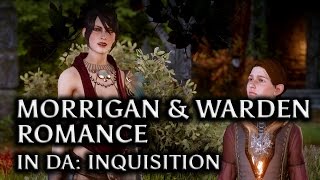 Dragon Age Inquisition  Morrigan amp the Warden Romance in DAI Old God Baby all scenes [upl. by Ydeh698]