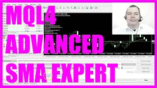 MQL4 TUTORIAL  ADVANCED SMA EXPERT ADVISOR [upl. by Chaffin]