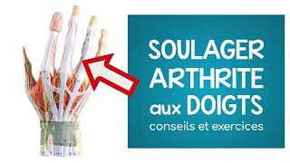 Arthrite et arthrose à la main et aux doigts conseils et exercices [upl. by Suivatco]