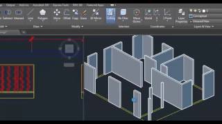 COMO HACER UNA CASA EN 3D EN AUTOCAD [upl. by Tressa447]