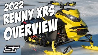 2022 Ski Doo Renegade XRS Detailed Snowmobile Overview [upl. by Nylaroc]